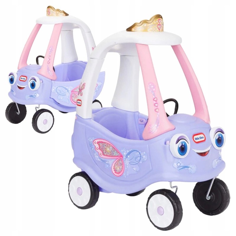 LITTLE TIKES Detské autíčko Cozy Coupe s motívom princeznej a víly